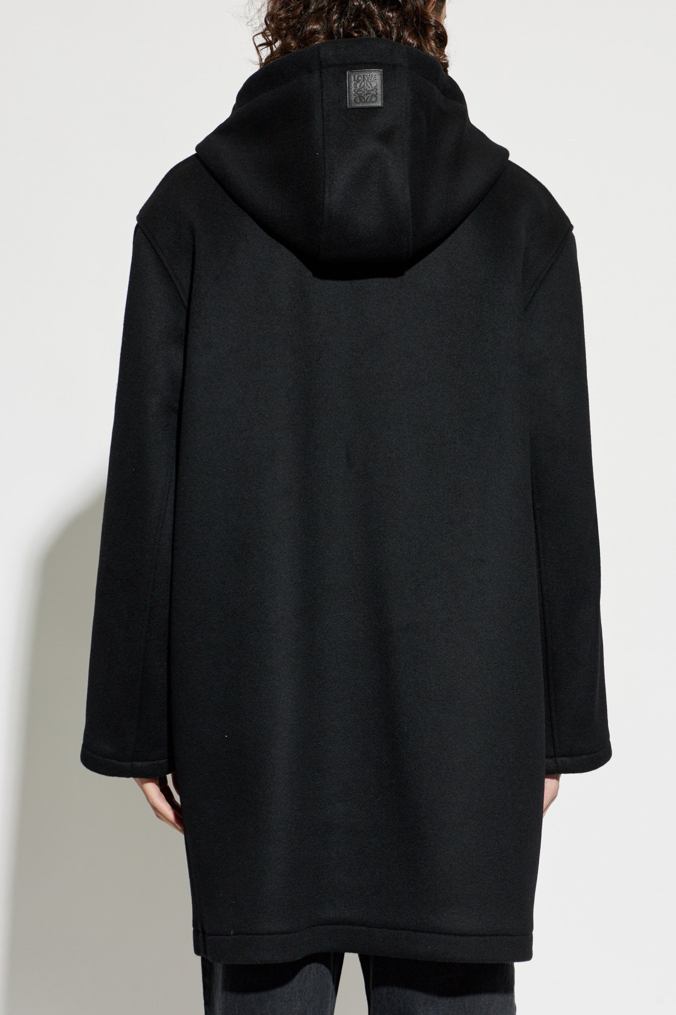 Loewe Wool coat with hood | Men's | Vitkac